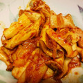 わかちま's cooksnap of when they made エリンギとキムチのさっぱり炒め.