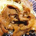 きななん77's cooksnap of when they made 豚の蒲焼き丼.