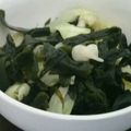 コニコニコニー's cooksnap of when they made レンジで簡単　キャベツとわかめの酢の物.