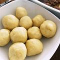 春と水's cooksnap of when they made クネーデル　ドイツのポテトボール.