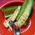 ｍａｒｉ♪'s cooksnap of when they made ゴーヤのワタを簡単に取る道具は！.