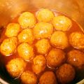ururun60's cooksnap of when they made 肉団子.