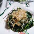 ＴＯＭＯＷＡＴ's cooksnap of when they made モロヘイヤとエノキのおひたし☆.
