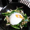 ＴＯＭＯＷＡＴ's cooksnap of when they made 温玉のっけにらもやし炒め.