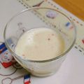 ma04tsu's cooksnap of when they made りんごとバナナの黒蜜ジュース.