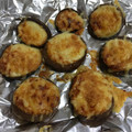 真友耕奈mama's cooksnap of when they made 簡単☆しいたけの味噌マヨチーズ焼き♪.