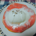 藍川咲's cooksnap of when they made 簡単ベーコンとりんごと温玉のマヨトースト.