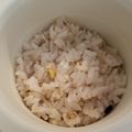 にゅーじーごじら's cooksnap of when they made *吹き零れない、普通の鍋で炊くご飯*.