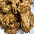 SARINGER's cooksnap of when they made 鶏ひき肉とごぼうのハンバーグ.