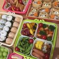 ちゃぶたろー's cooksnap of when they made お弁当に可愛い～❤ちくわきゅうり.