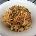 ゆきんぐりる's cooksnap of when they made 豆腐のキムチ炒め.
