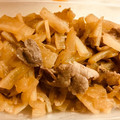 今日もニコッ☆'s cooksnap of when they made 牛コマ肉と大根のオイスターソース炒め.