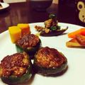 kirry_0000's cooksnap of when they made 簡単！輪切りのピーマンの肉詰め♡.
