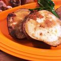 Nekozame's cooksnap of when they made ホットケーキミックスでホクホクイモ天.