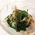 ＊いちごショート＊'s cooksnap of when they made ゴーヤと茗荷の青じそドレッシング和え.