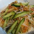 柊さくら's cooksnap of when they made もやしとキュウリのキムチ和え.