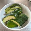 azbjbn's cooksnap of when they made ズッキーニのぬか漬け.