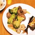 yukibuuuu's cooksnap of when they made 鶏肉とマッシュルームのバター炒め.