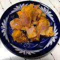 さとみねこん's cooksnap of when they made かぼちゃとベーコンのガーリック炒め.