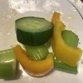 NHR★'s cooksnap of when they made キュウリとセロリと黄パプリカの即席マリネ.