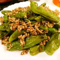 むむむん's cooksnap of when they made しし唐とひき肉のオイマヨ炒め.
