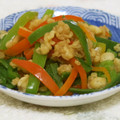 mmameco's cooksnap of when they made ピーマンと揚げ玉.