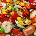 クック62T4FF☆'s cooksnap of when they made 簡単♡ウインナーアヒージョちゃん.