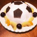 サガン591's cooksnap of when they made サッカーボールケーキ.