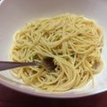 tyanncyonn's cooksnap of when they made 簡単！混ぜるだけ！にんにく薫る和風パスタ.