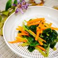 makichihua's cooksnap of when they made ✿麺つゆでせりの煮浸し✿.