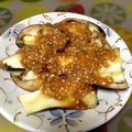 nina_scm's cooksnap of when they made レンジで簡単♪【なすのゴマだれかけ❤】.