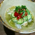 ☆micoco☆'s cooksnap of when they made ツナと夏野菜の塩レモン茶漬け.