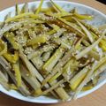 cocokame's cooksnap of when they made 便秘解消☆ごぼうとさつまいものキンピラ♪.