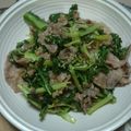 ちゃよちゃん's cooksnap of when they made 牛肉のホットサラダわさび醤油風味.