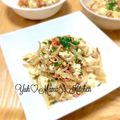 YUH♡ママ's cooksnap of when they made 節約ヘルシー！カニカマもやしの炒り豆腐.