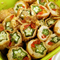 ひんべえ's cooksnap of when they made お弁当に♪彩り野菜の豚巻しょうが焼き.