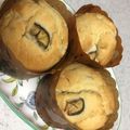 cookyaco's cooksnap of when they made ☆しっとりマフィン☆栗の渋皮煮入り♪.