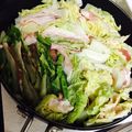にー♪'s cooksnap of when they made タジン鍋で作る！豚バラ白菜ミルフィーユ鍋.