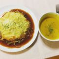 8歳児の母's cooksnap of when they made 簡単オムライスのドミグラスソース.