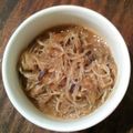 inLondon's cooksnap of when they made カレーの残りで！簡単生姜春雨スープ.