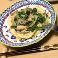 ちぃ‐こ★'s cooksnap of when they made 秋鮭のしょうゆマヨパスタ.