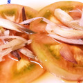 しろいマスオ's cooksnap of when they made 1玉ぺろっと♪みょうがとトマトのポンがけ.