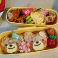 cuppa's cooksnap of when they made 簡単！キャラ弁当☆可愛いクマちゃん♪.