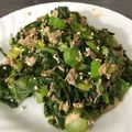 ayakahaaaa's cooksnap of when they made ケールの炒め物.