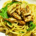 り～たん。's cooksnap of when they made しめじとチキンの和風パスタ.