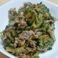 ねここfm's cooksnap of when they made ゴーヤと豚肉炒め.