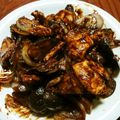 クックVOY1Q3☆'s cooksnap of when they made 経済的☆鶏胸肉と茄子の味噌炒め.