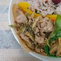 ★抹茶せんべい★'s cooksnap of when they made 5分で簡単♪豚肉茗荷炒め.