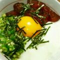 り～たん。's cooksnap of when they made マグロ*オクラ*山芋のネバネバ丼★★.