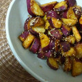 hkyon's cooksnap of when they made 簡単！さつまいもの甘辛炒め♪.